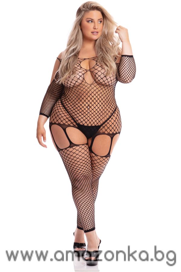 IN MY HEAD NET BODYSTOCKING PLUS SIZE