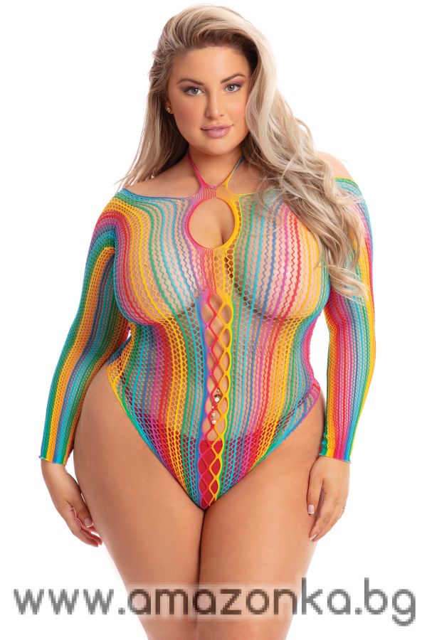 MORE COLOR LONG SLEEVE BODY PLUS SIZE