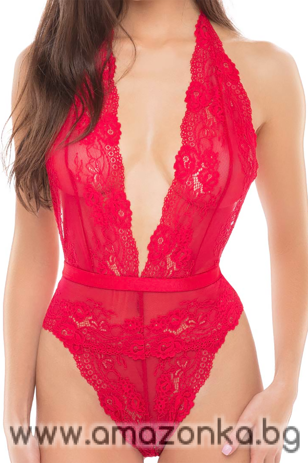 PLUNGE IN TEDDY RED, M/L