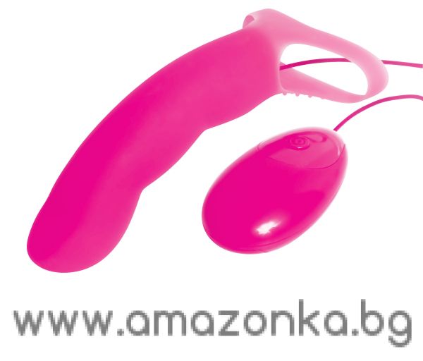 A&E G SPOT TOUCH FINGER VIBRATOR PINK