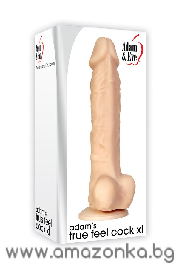 A&E ADAM'S TRUE FEEL COCK XL FLESH