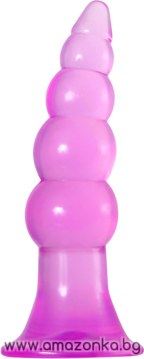 A&E FUN JELLY BUTT PLUGS PINK
