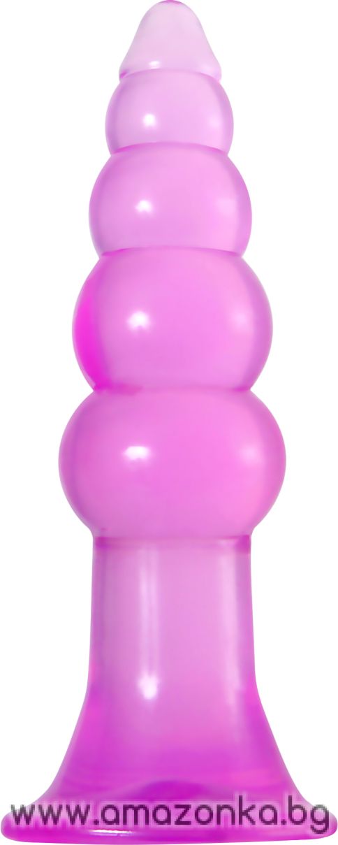 A&E FUN JELLY BUTT PLUGS PINK