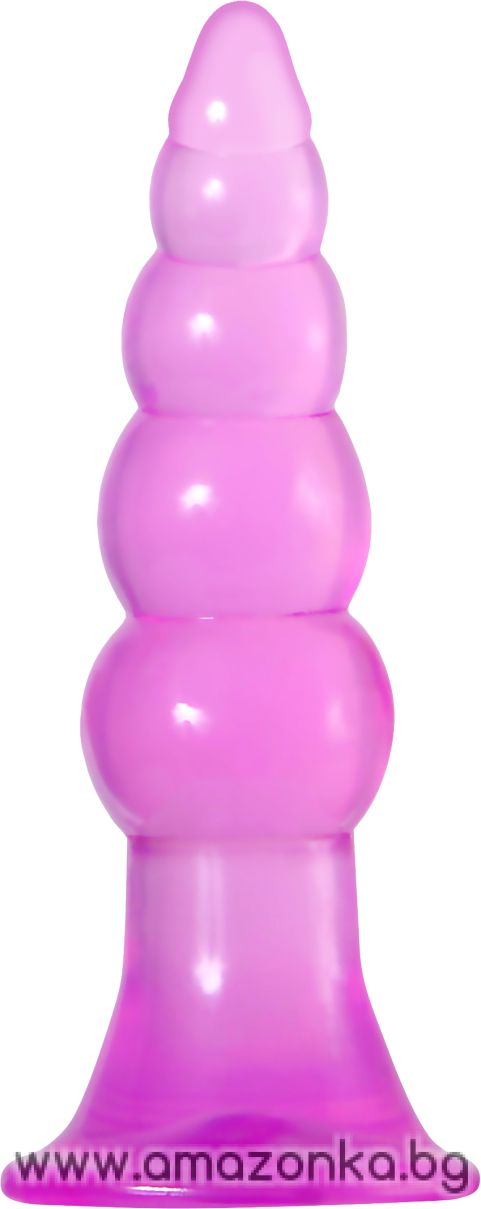 A&E FUN JELLY BUTT PLUGS PINK