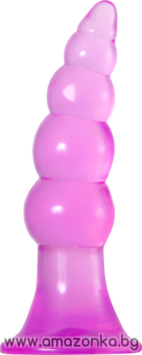 A&E FUN JELLY BUTT PLUGS PINK