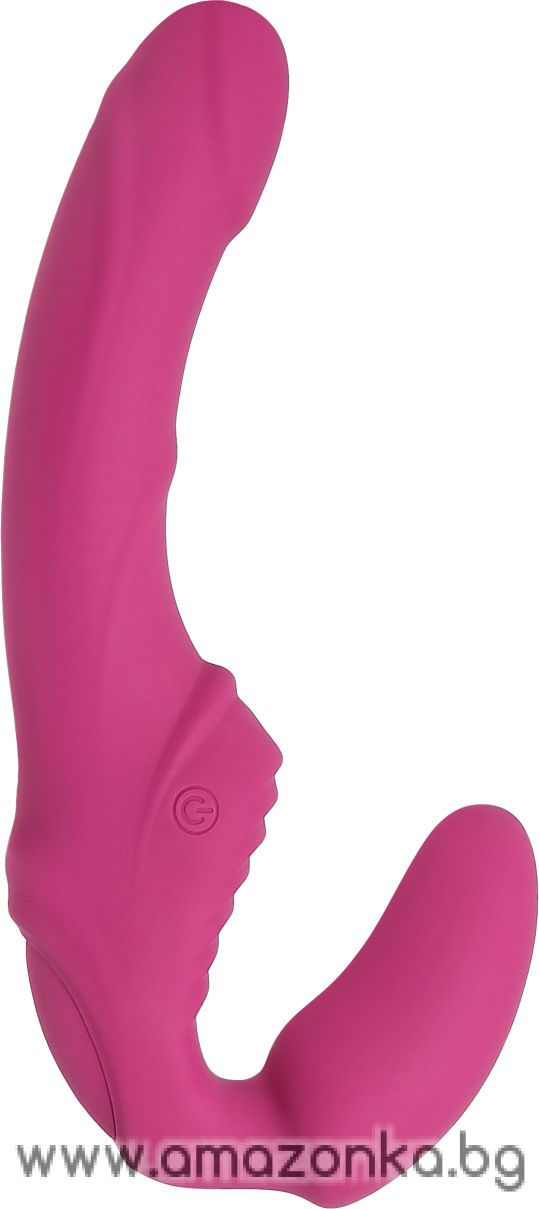 A&E EVE'S VIBRATING STRAPLESS STRAP ON