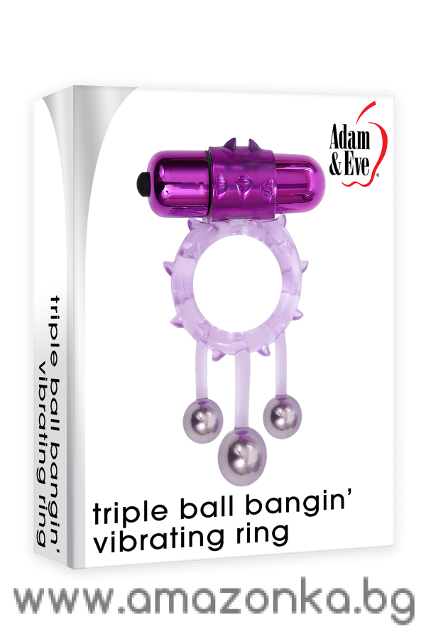 A&E TRIPLE BALL BANGIN VIBRATING RING
