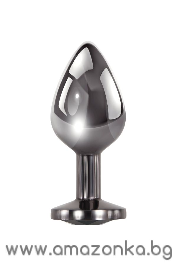EVOLVED BLACK GEM ANAL PLUG MEDIUM