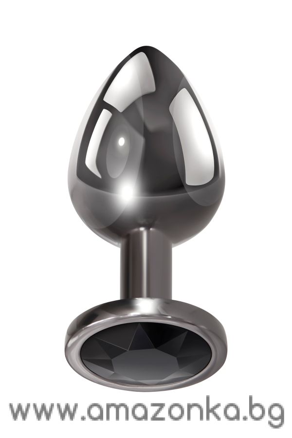 EVOLVED BLACK GEM ANAL PLUG MEDIUM