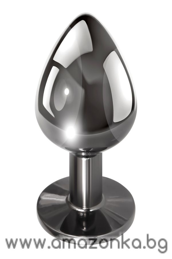 EVOLVED BLACK GEM ANAL PLUG MEDIUM
