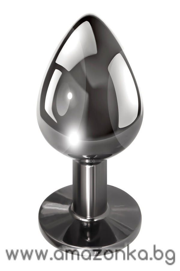 EVOLVED BLACK GEM ANAL PLUG MEDIUM