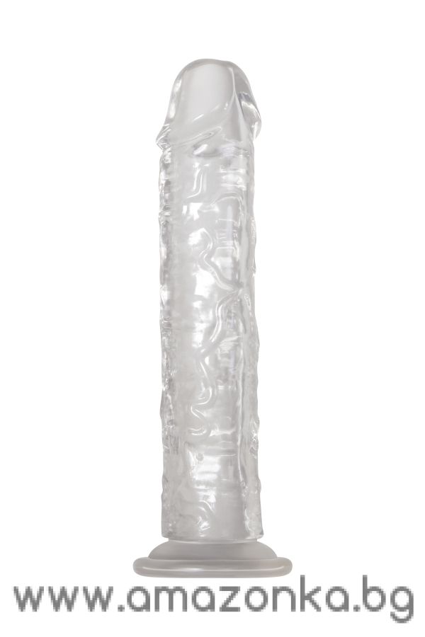 A&E CRYSTAL CLEAR 8 INCH DONG