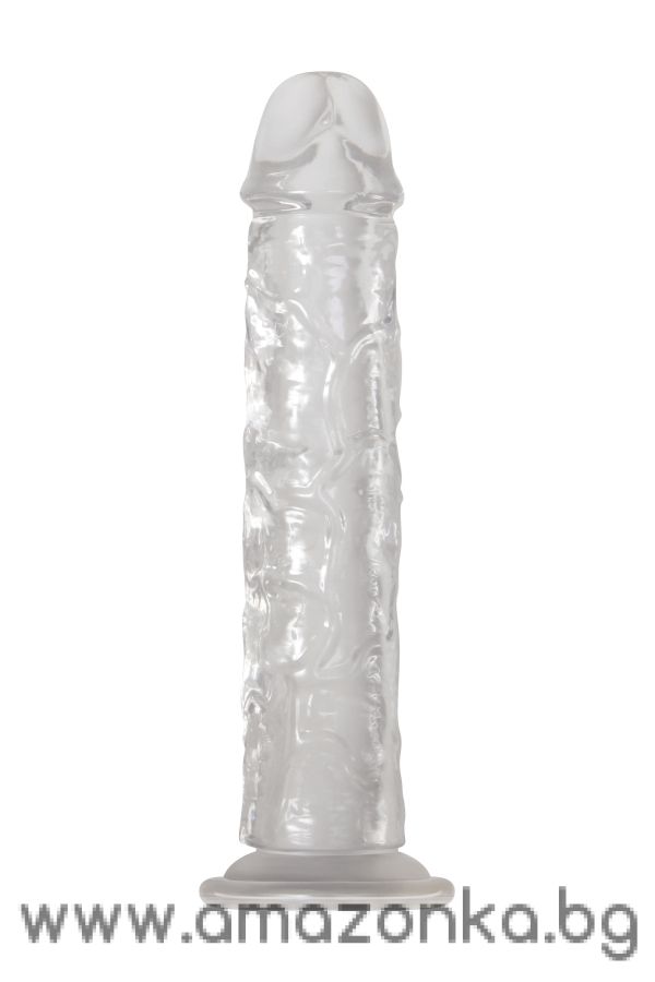 A&E CRYSTAL CLEAR 8 INCH DONG