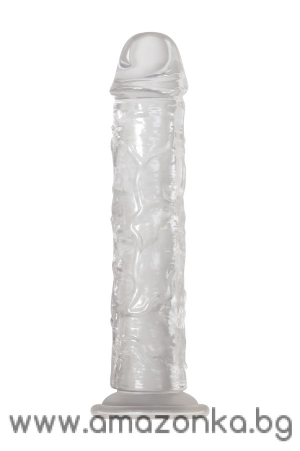 A&E CRYSTAL CLEAR 8 INCH DONG
