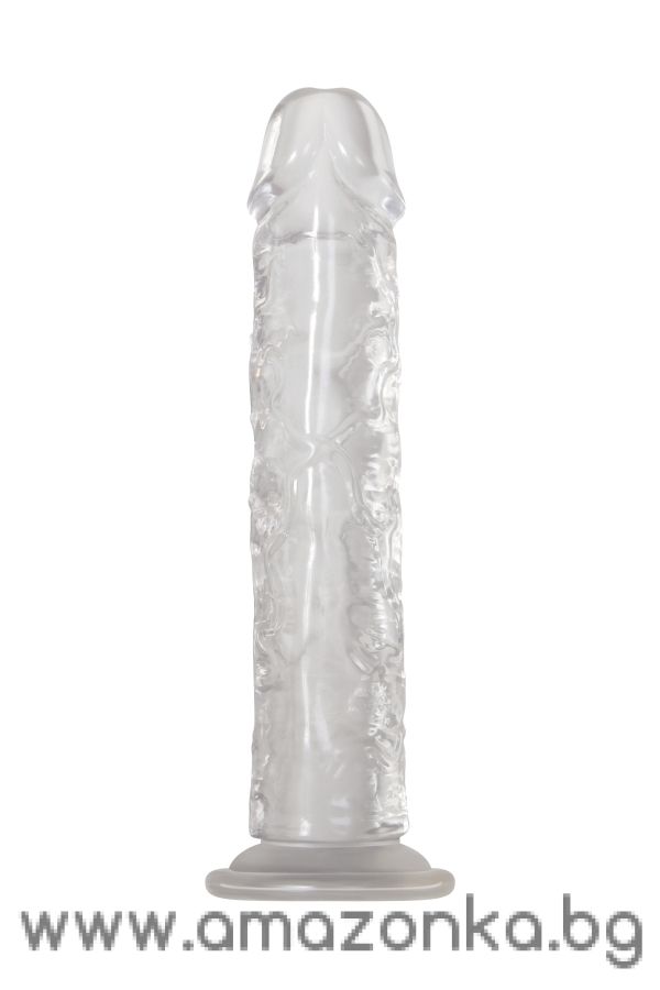 A&E CRYSTAL CLEAR 8 INCH DONG