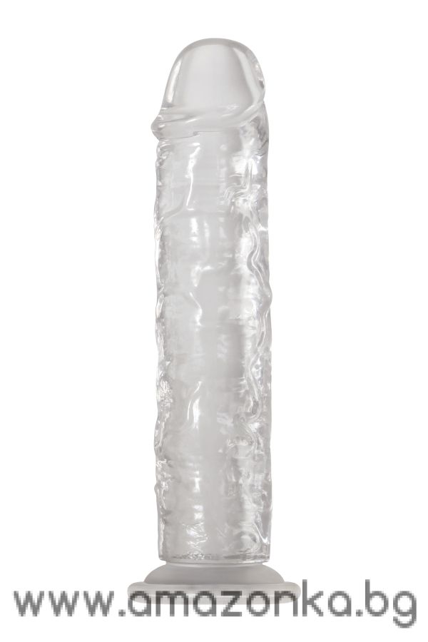 A&E CRYSTAL CLEAR 8 INCH DONG