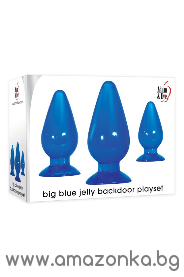 A&E BIG BLUE JELLY BACDOOR PLAYSET