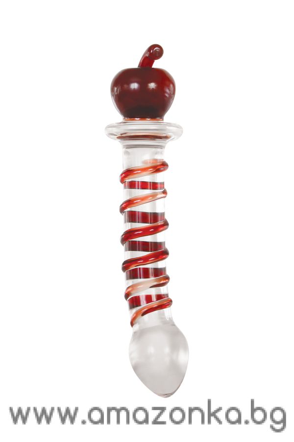 A&E EVE'S  TWISTED CRYSTAL DILDO