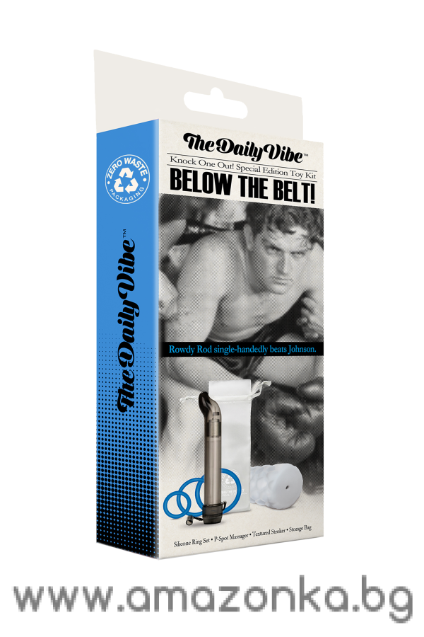THE DAILY VIBE THE DAILY VIBE™ SPECIAL EDITION TOY KIT BELOW THE BELT