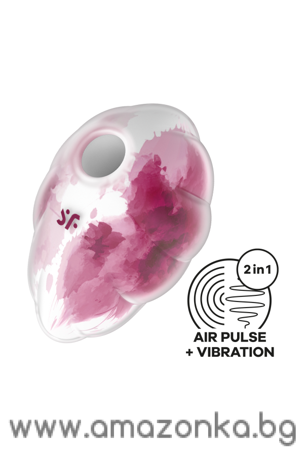 SATISFYER CLOUD DANCER RED PRINT