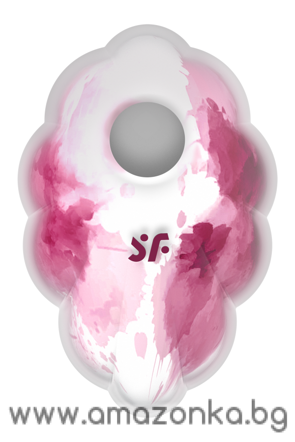 SATISFYER CLOUD DANCER RED PRINT
