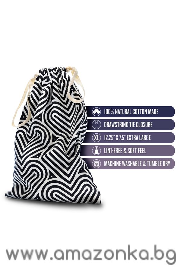 THE COLLECTION BOMBA COTTON TOY BAG