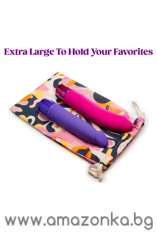 THE COLLECTION BURST COTTON TOY BAG