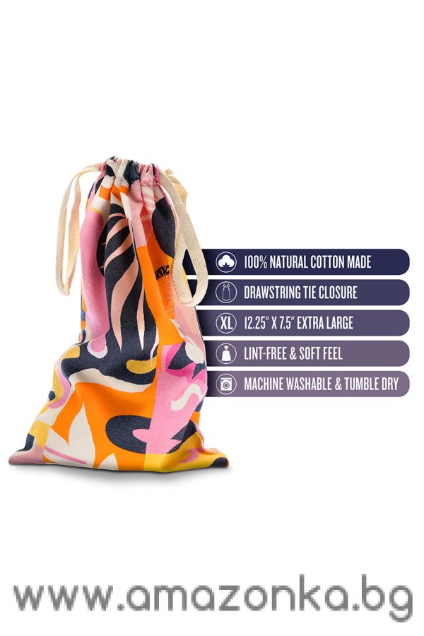 THE COLLECTION BURST COTTON TOY BAG