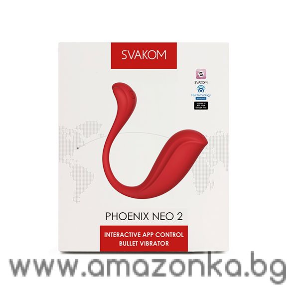 Svakom - Connexion Series Phoenix Neo 2 Interactive Bullet Vibrator