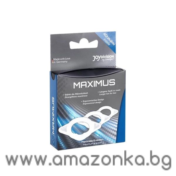 MAXIMUS PACK 3 set Potency Rings XSSM