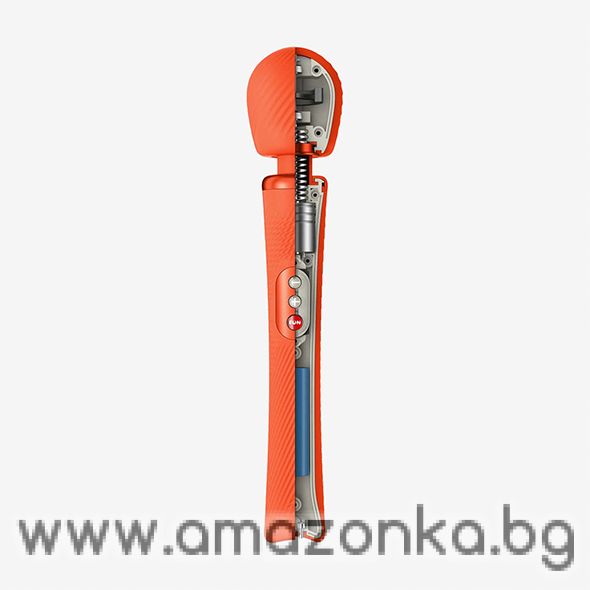 Fun Factory-Vim Weighted Rumble Wand Sunrise Orange