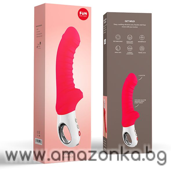  Fun Factory-Tiger G5 Vibrator India Red