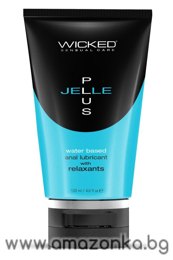 WICKED JELLE PLUS ANAL RELAX LUBRICANT 120ML