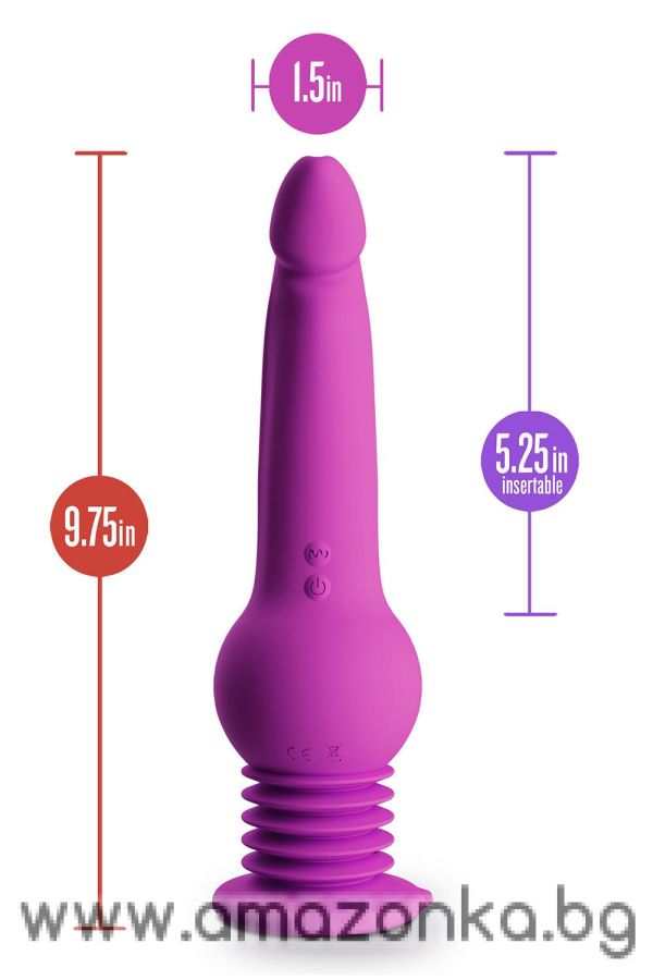 IMPRESSIONS NEW YORK GYROQUAKE DILDO PURPLE