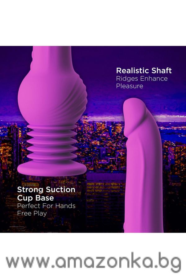 IMPRESSIONS NEW YORK GYROQUAKE DILDO PURPLE