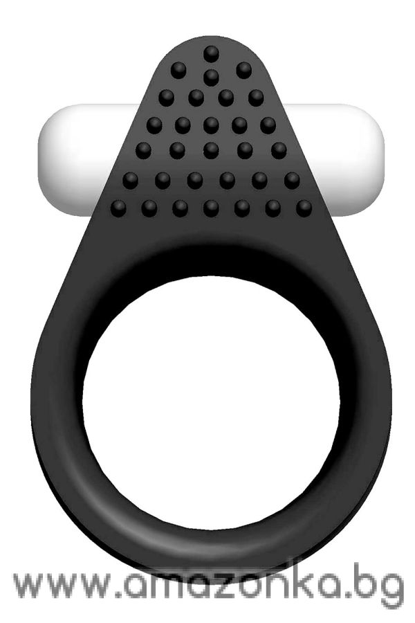 ALL TIME FAVORITES SILICONE STIMU-RING BLACK