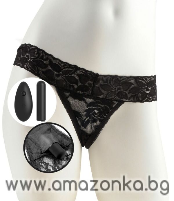 Remote Control Vibrating Panties-Размер XS до M.