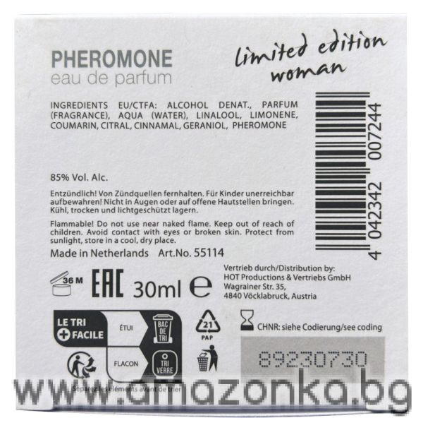 Hot DUBAI woman Parfum With pheromones30ml