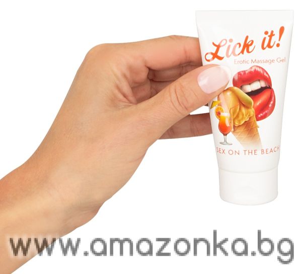 Lick it Lick it! Sex on the Beach Lubricant with a thrillin