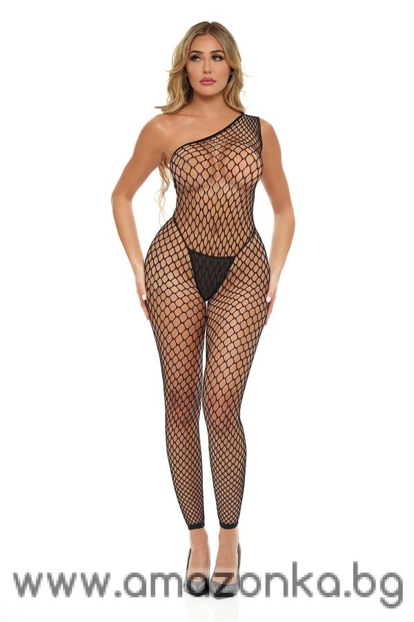 Let'S Link Bodystocking Black, Os