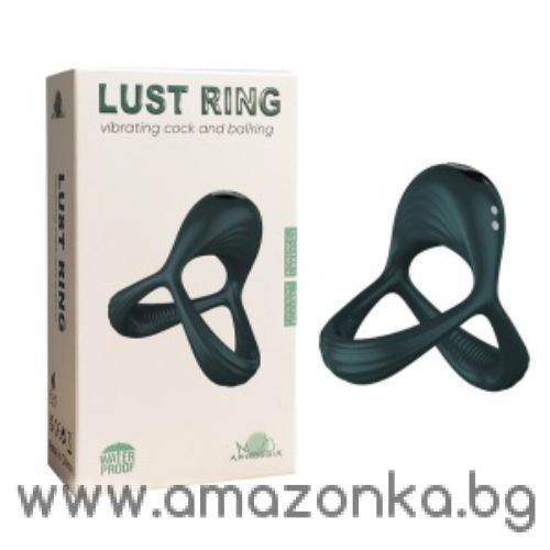 Lust Vibration Cock Ring Green