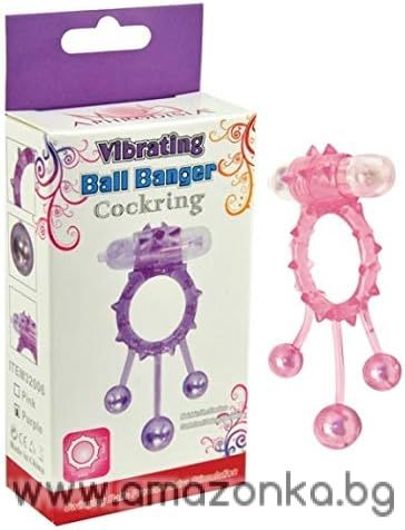 Ball Banger Cock Ring Vibe-3 Balls