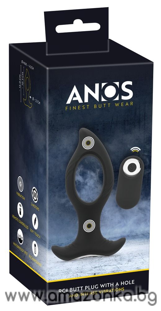 ANOS RC Butt Plug with a Hole 