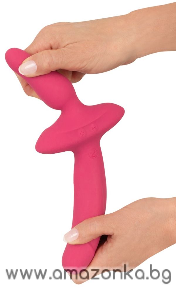 Couples Choice 2in1 Vibrator + Butt Plug 