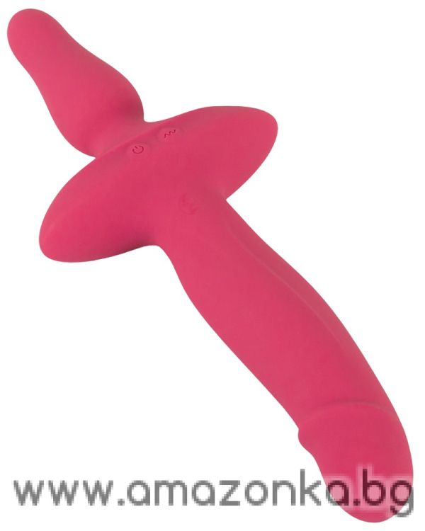 Couples Choice 2in1 Vibrator + Butt Plug 