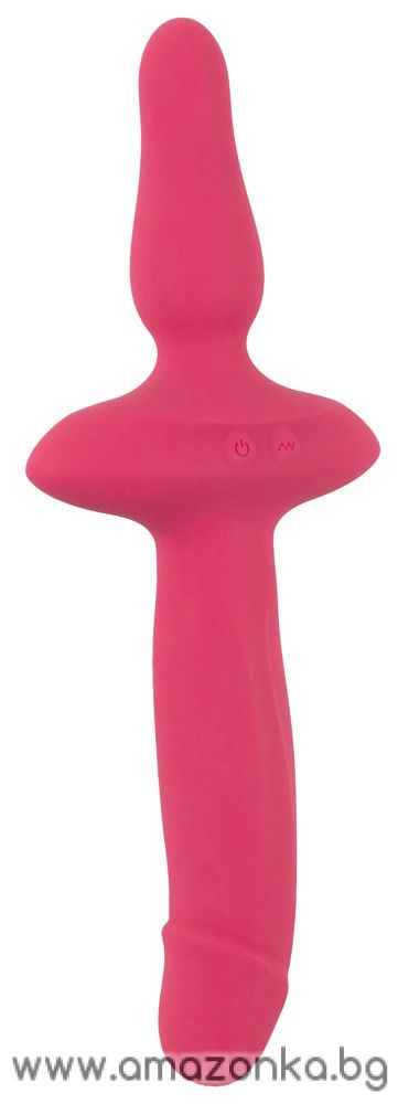 Couples Choice 2in1 Vibrator + Butt Plug 