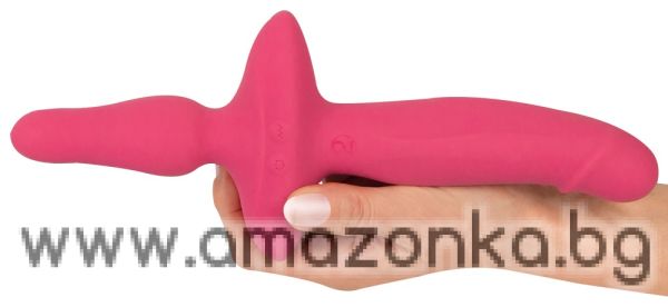 Couples Choice 2in1 Vibrator + Butt Plug 