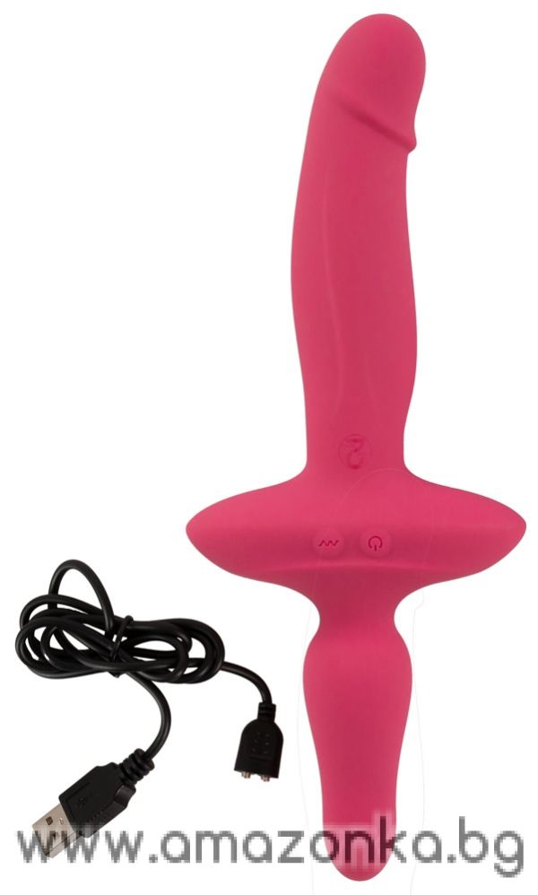 Couples Choice 2in1 Vibrator + Butt Plug 