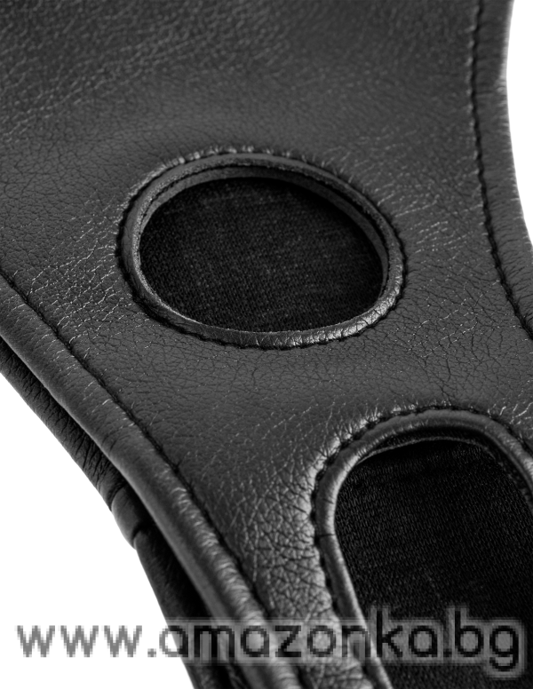 Crotchless Harness Black