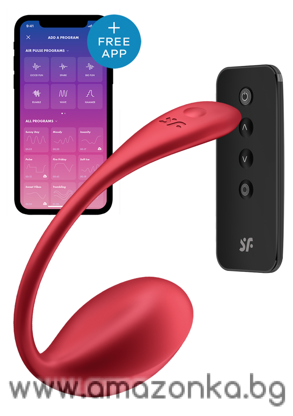 Satisfyer-Shiny Petal red